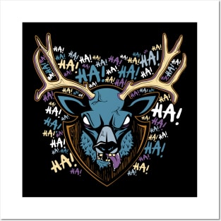 Evil Deer Posters and Art